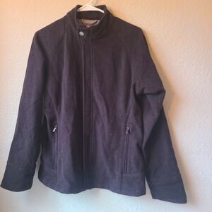 Smartwool Dark Brown Jacket with Zipper Women's Size M